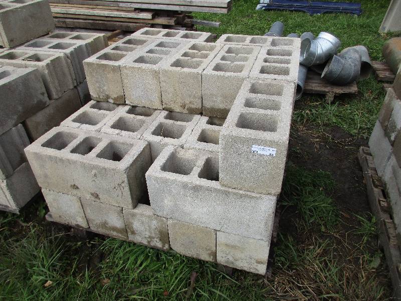 Pallet of blocks