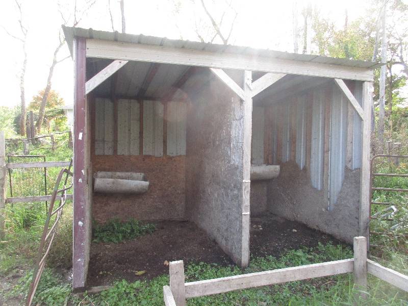 Loafing shed