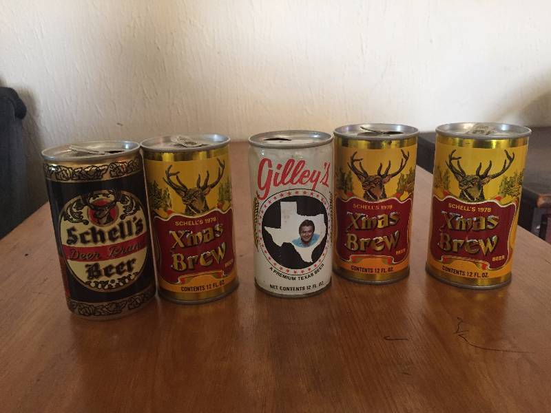 VINTAGE BEER CANS