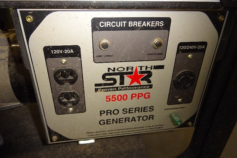 north star pro series 5500 ppg generator