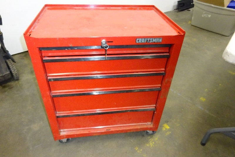Craftsman 5 Drawer Bottom Box Tools More K Bid