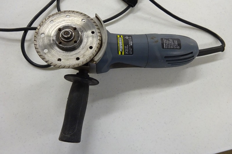 Performax 4 12 Angle grinder