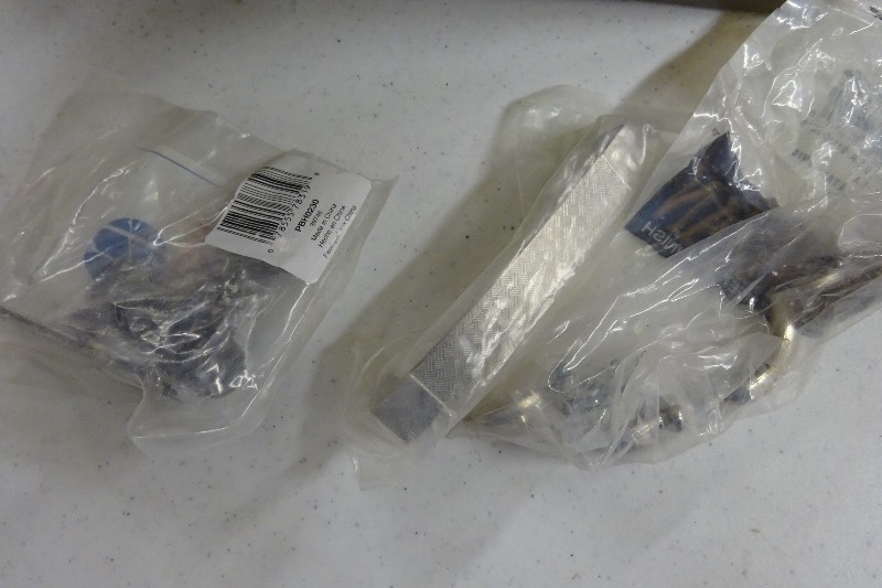 Misc. box of hardware handles
