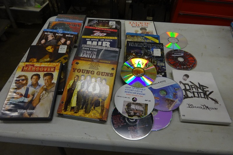 lot 20 image: Variety of DVDs
