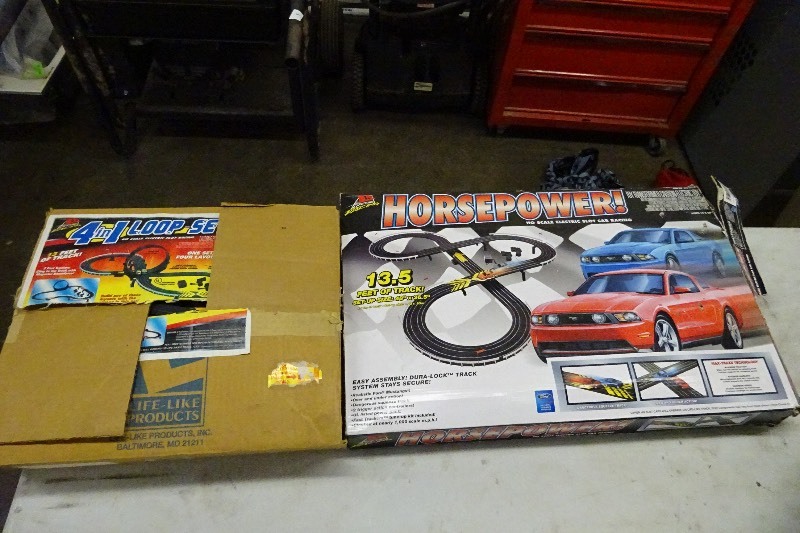 lot 33 image: 2 race car tracks