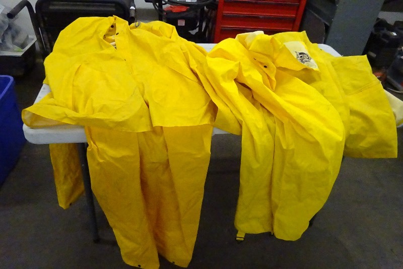 lot 42 image: Rain coats