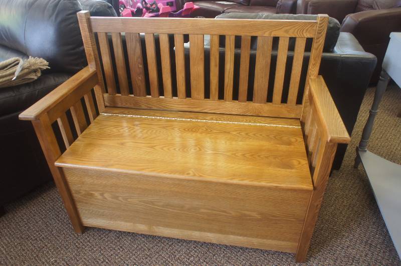 New In Box Deacon Bench with Deep Storage