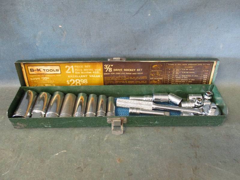 lot 6 image: 38 Drive S - K Tools Socket Set