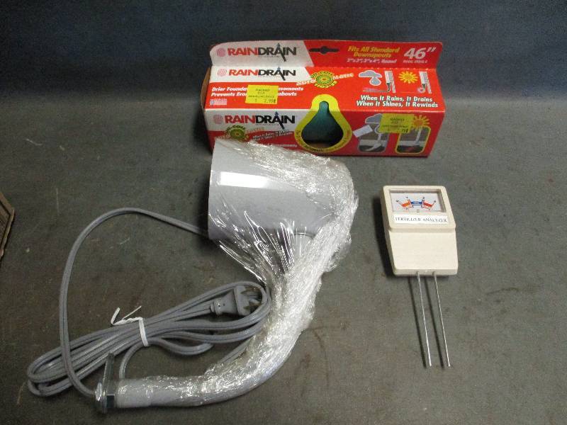 lot 85 image: Light, Rain Drain & Analyzer