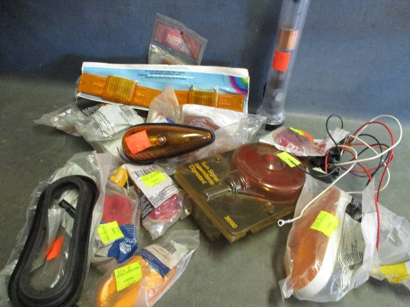 lot 92 image: Orange & Red Marker Lights