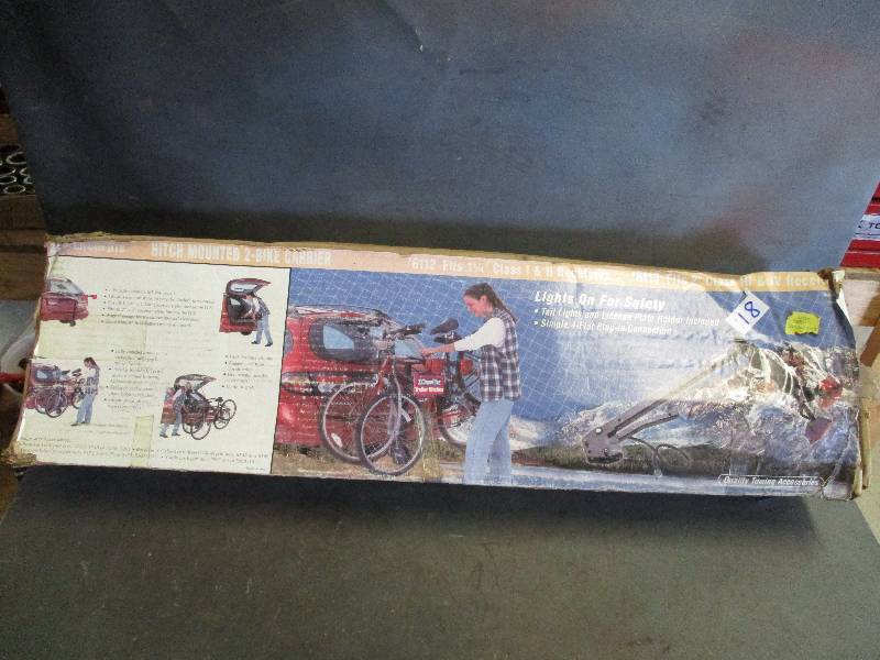 lot 118 image: Hitch mounted Folding 2 - Place Bicycle Carrier