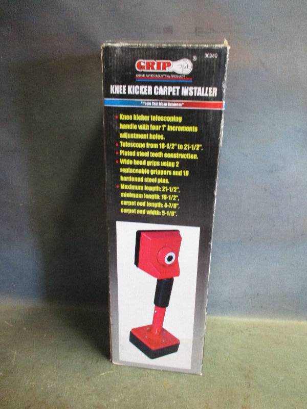 lot 135 image: Knee Kicker Carpet Installer