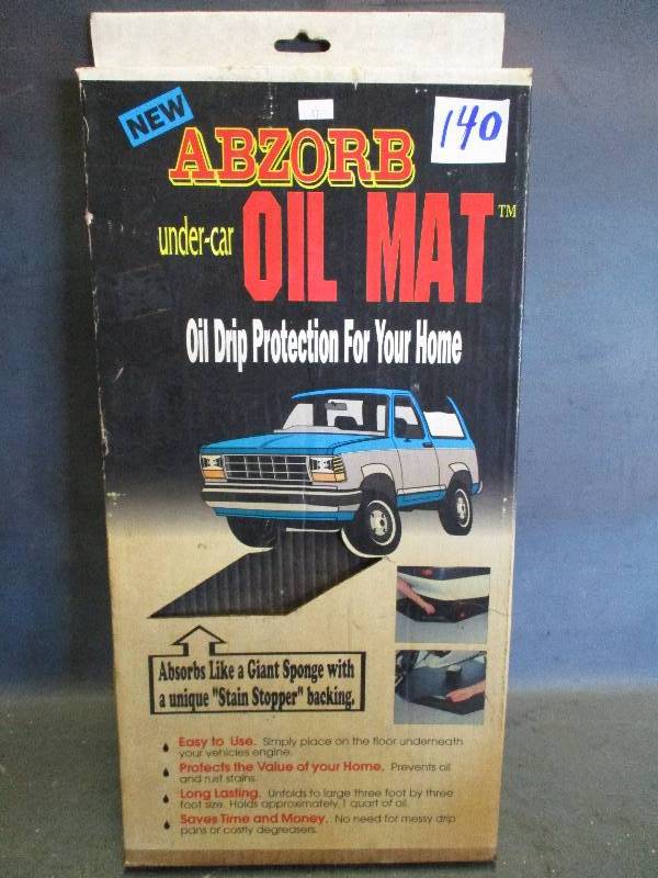 lot 140 image: Under Car Oil Mat