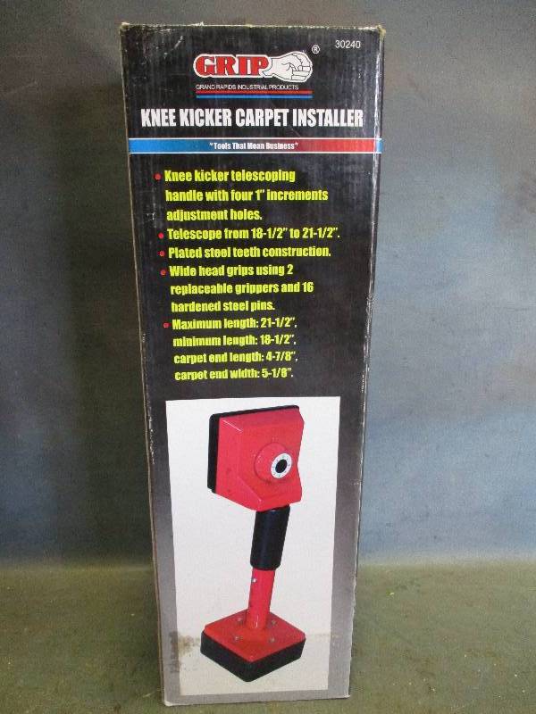 lot 143 image: Knee Kicker Carpet Installer