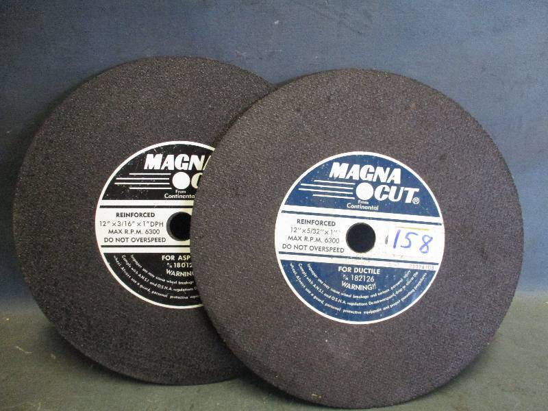 lot 158 image: Cutting Wheels