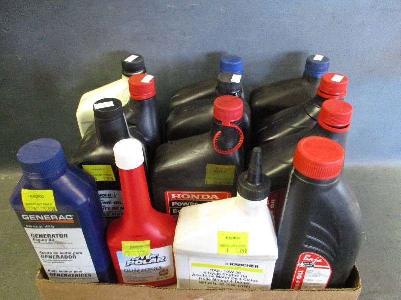 lot 159 image: Assorted Engine Oil and More