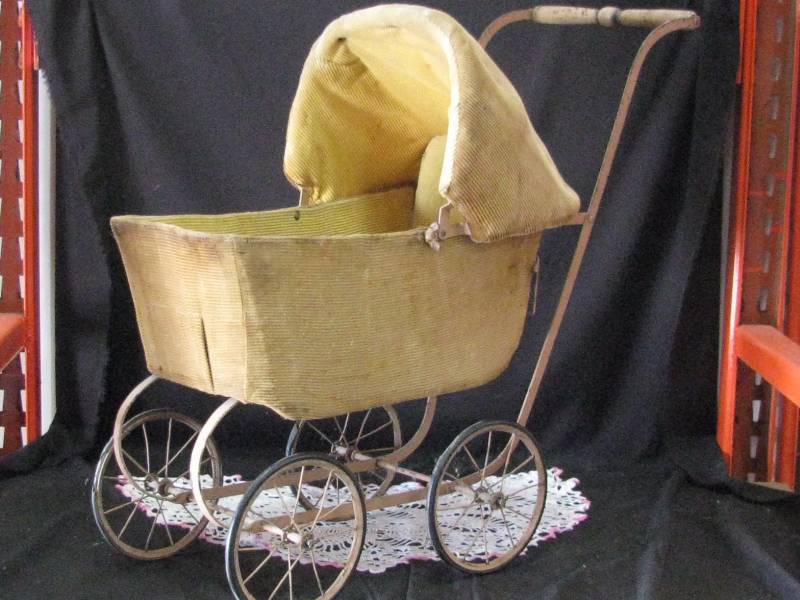 Antique Cloth Doll Buggy