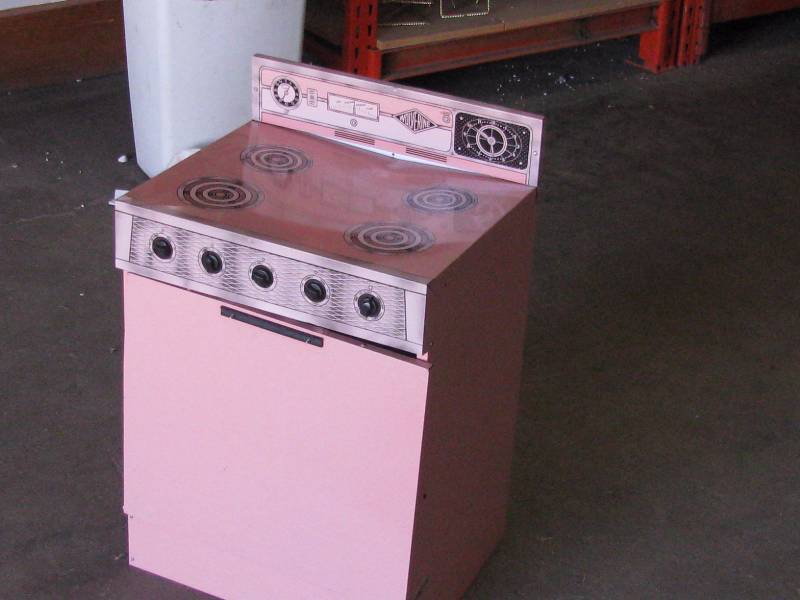 Metal Toy Stove