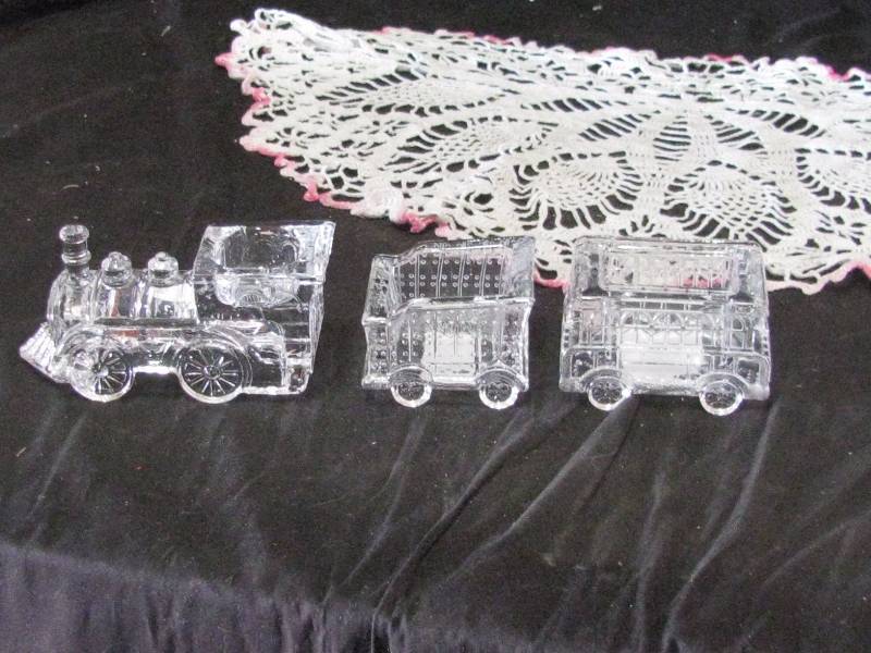 Crystal Train Candle Holder