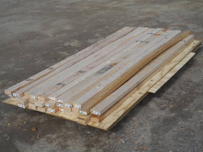 Lot Of Unused Lumber
