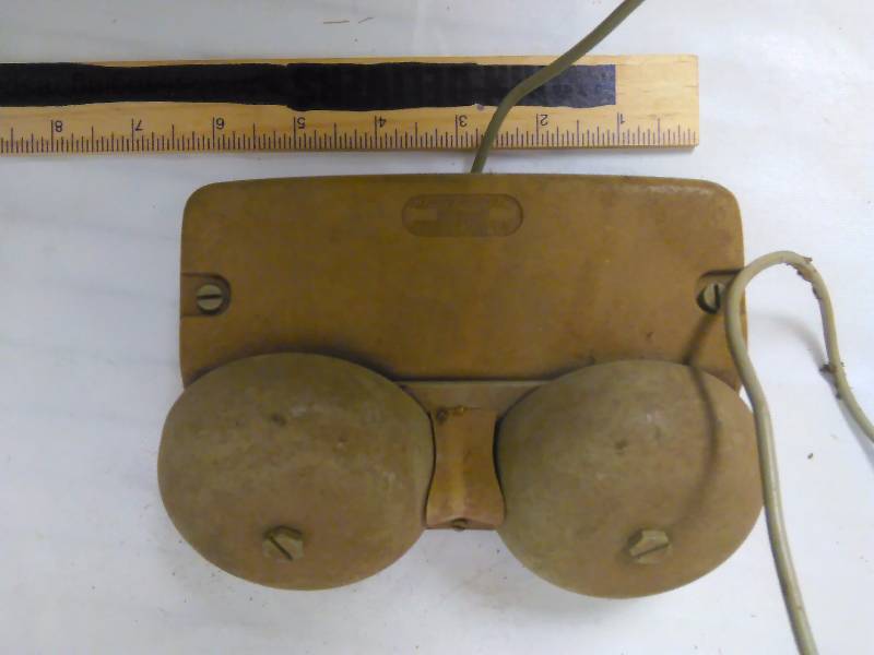lot 59 image: Vintage Western Electric Bell System Loud Telephone Ringer L1A Untested