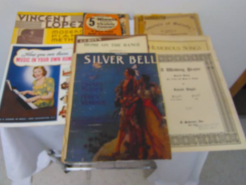 lot 87 image: Vintage Sheet Music Pony Boy and more