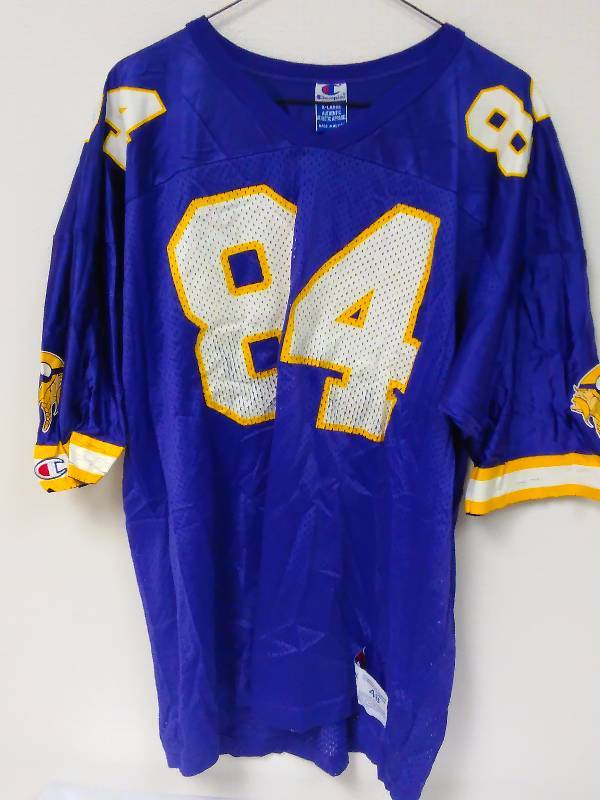lot 133 image: MN Vikings, Randy Moss Jersey, Authentic NFL Apparel