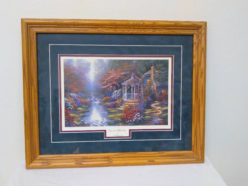 lot 140 image: SECRET HIDEAWAY by Derk Hansen ApproximateFramed size 17x21 inches