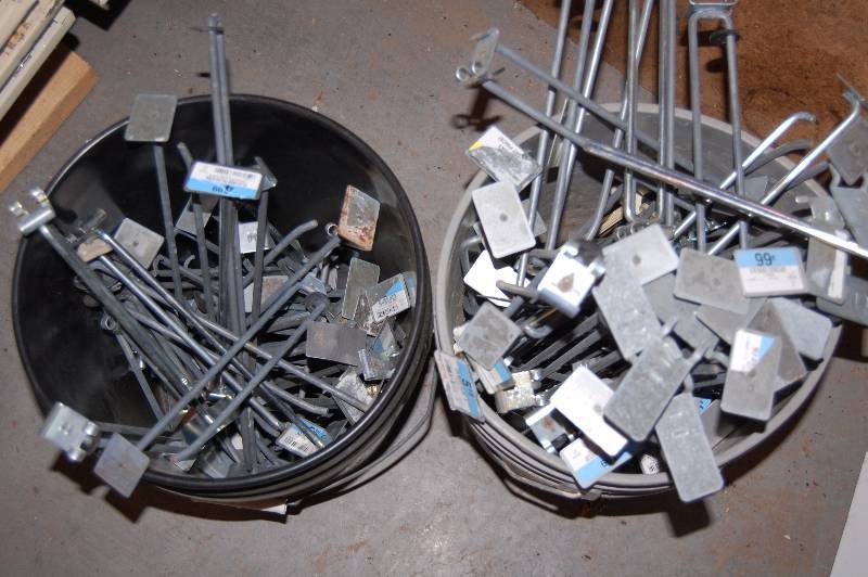 Buckets of Price Hanging Hooks