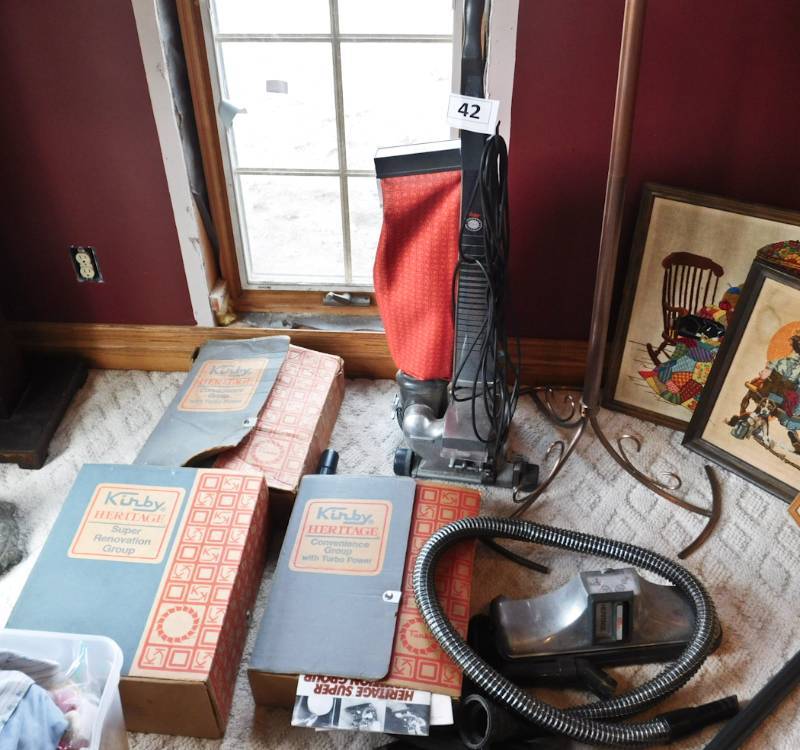 lot 42 image: vintage kirby vaccuum