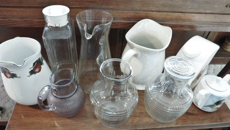 lot 53 image: group of pitchers