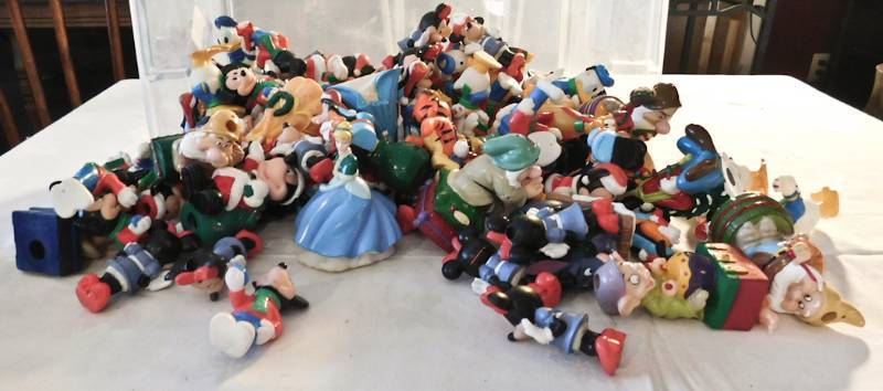 lot 132 image: large lot of Disney characters