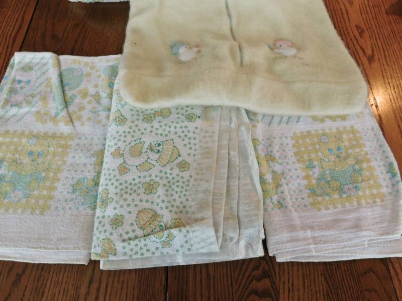 lot 139 image: Vintage baby bunting blankets and more