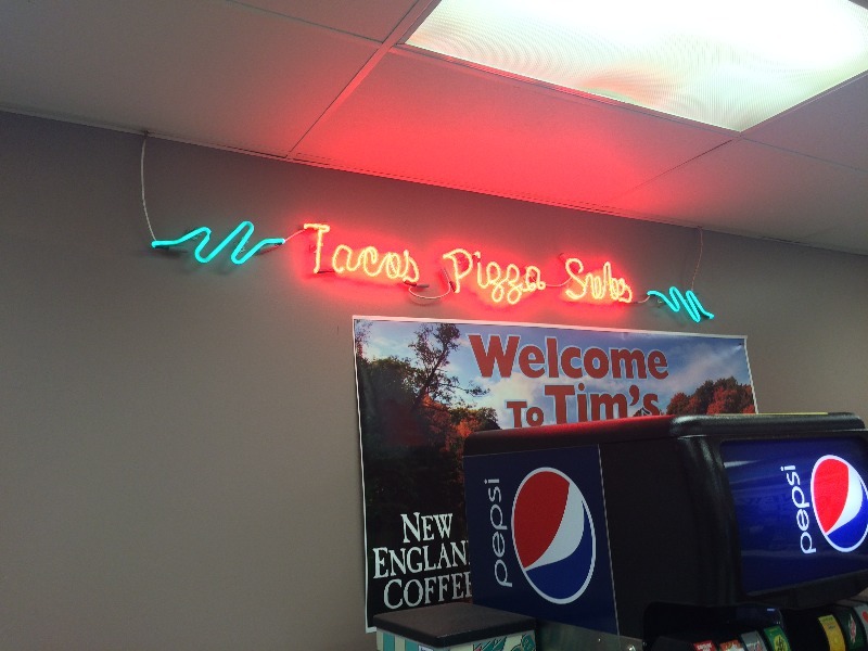 lot 38 image: Neon Sign  WORKS   approx. 7-8 ft long