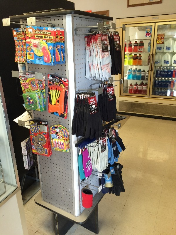 lot 77 image: Display Unit  Rotates  &  Stands 66 h  x 24 x 24    Excluding Contents