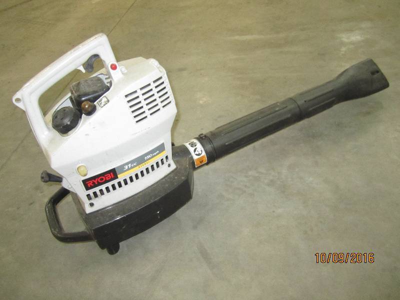 Ryobi gas power blower...
