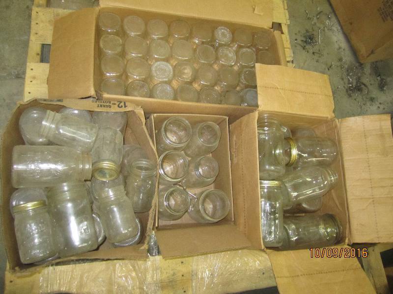 Lot of canning jars, Ball Kerr, etc...