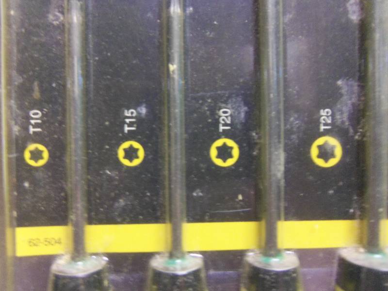 Stanley Prodriver Starbit Screwdriver Set