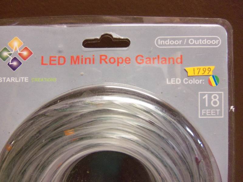 LED Mini Rope Garland