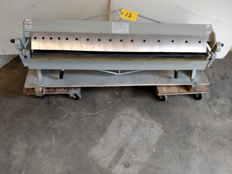 lot 13 image: Box & Pan Brake, 48 x 22 Gauge, Ne...