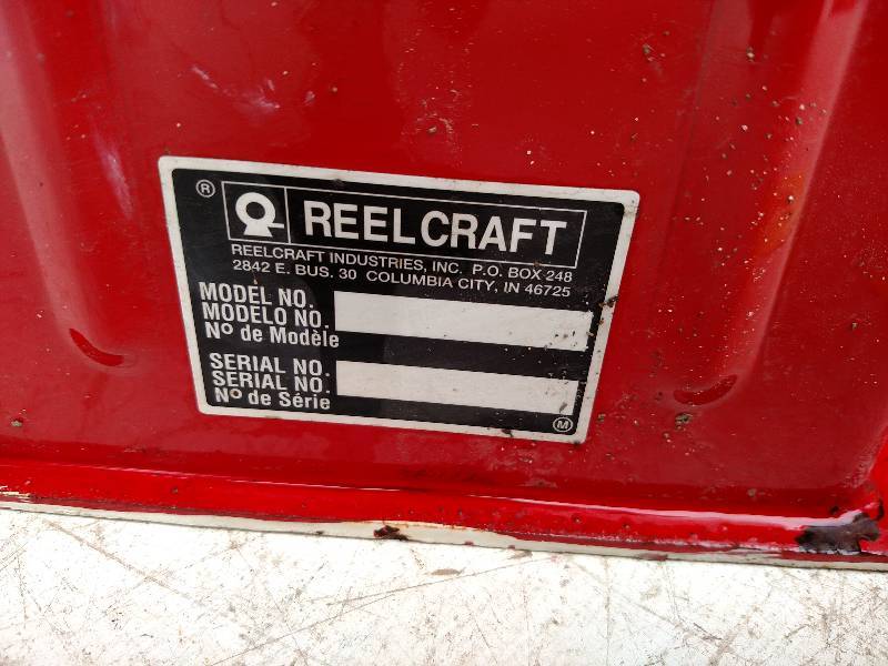 lot 106 image: Reelcraft Air Hose Reel with Hose &...