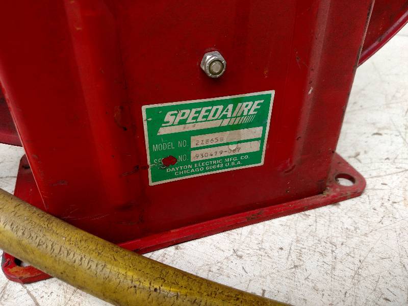 lot 107 image: Speedaire 2Z8658 Air Hose Reel with...