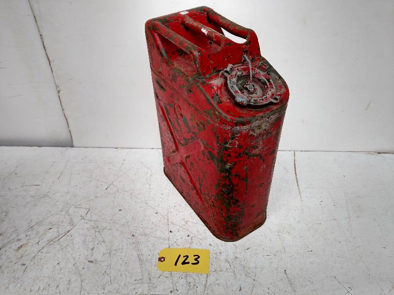 lot 123 image: 5 Gallon Jerry Can...