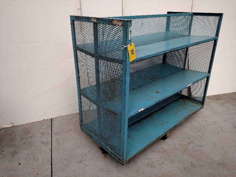 lot 39 image: Steel Stock Cart, 60 x 28 x 54...
