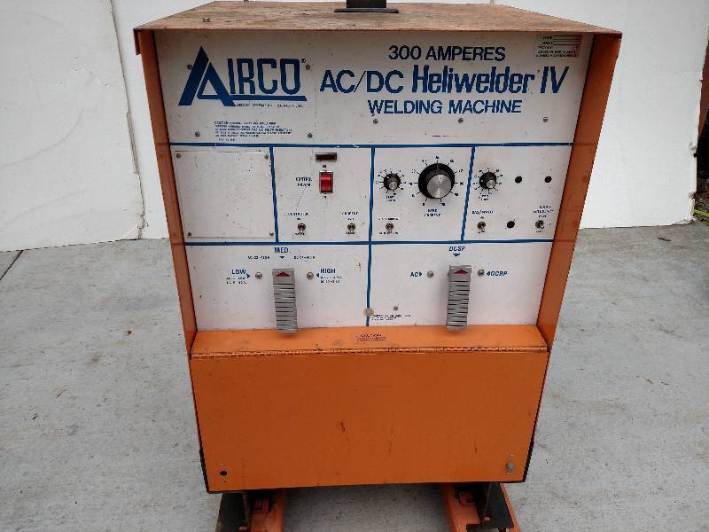 lot 18 image: Airco ACDC Heliwelder IV, 300 Amp,...