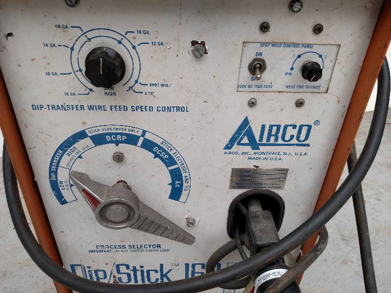 lot 19 image: Airco ArcWire Feed Welder, 160 Amp...