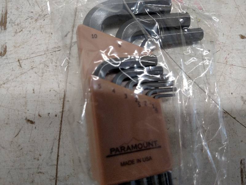 lot 94 image: Paramount Ball Head Hex Wrench, 1.5...
