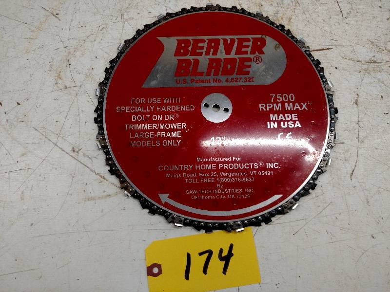 12" Beaver Blade for Large Frame DR... Machine Tool & Fab KBID