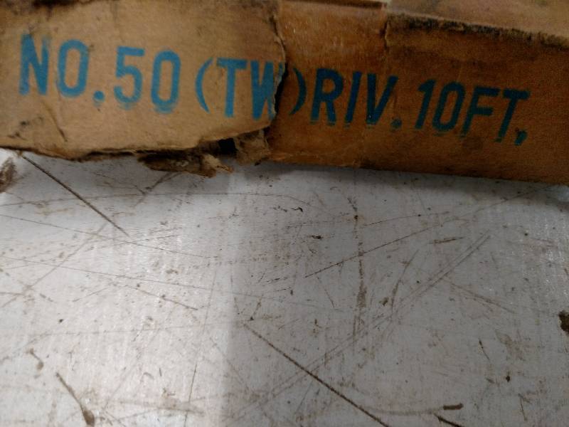 lot 180 image: Roller Chain, No. 50...