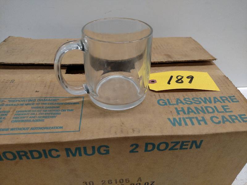 lot 189 image: (24) Mugs...